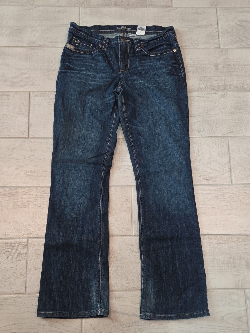 Cruel Girl Danika Slim Jeans Juniors Size 11L Bootcut Dark Wash Stretch